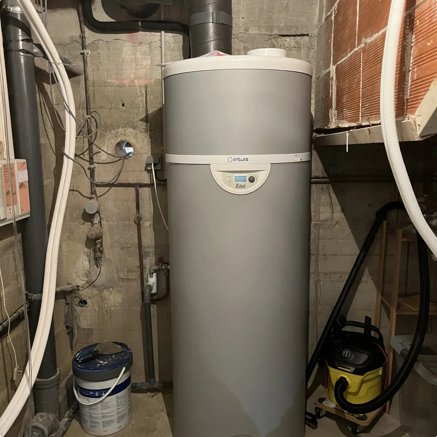 Installation d'une pompe à chaleur