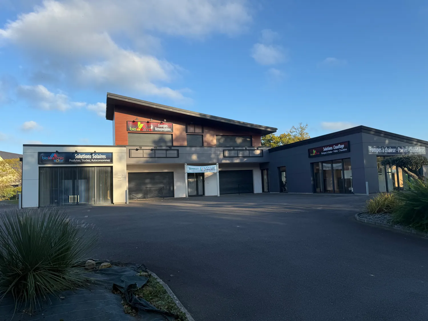 Showroom Biothermic de Saint-Aubin-du-Cormier